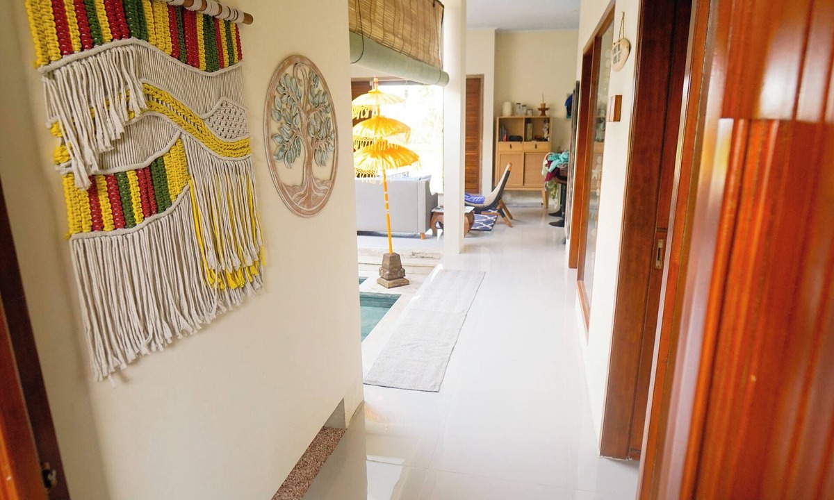 Blahbatuh Villa | Enchanting villa with AC in beautiful Bali With View of Rice Padi Terrace
