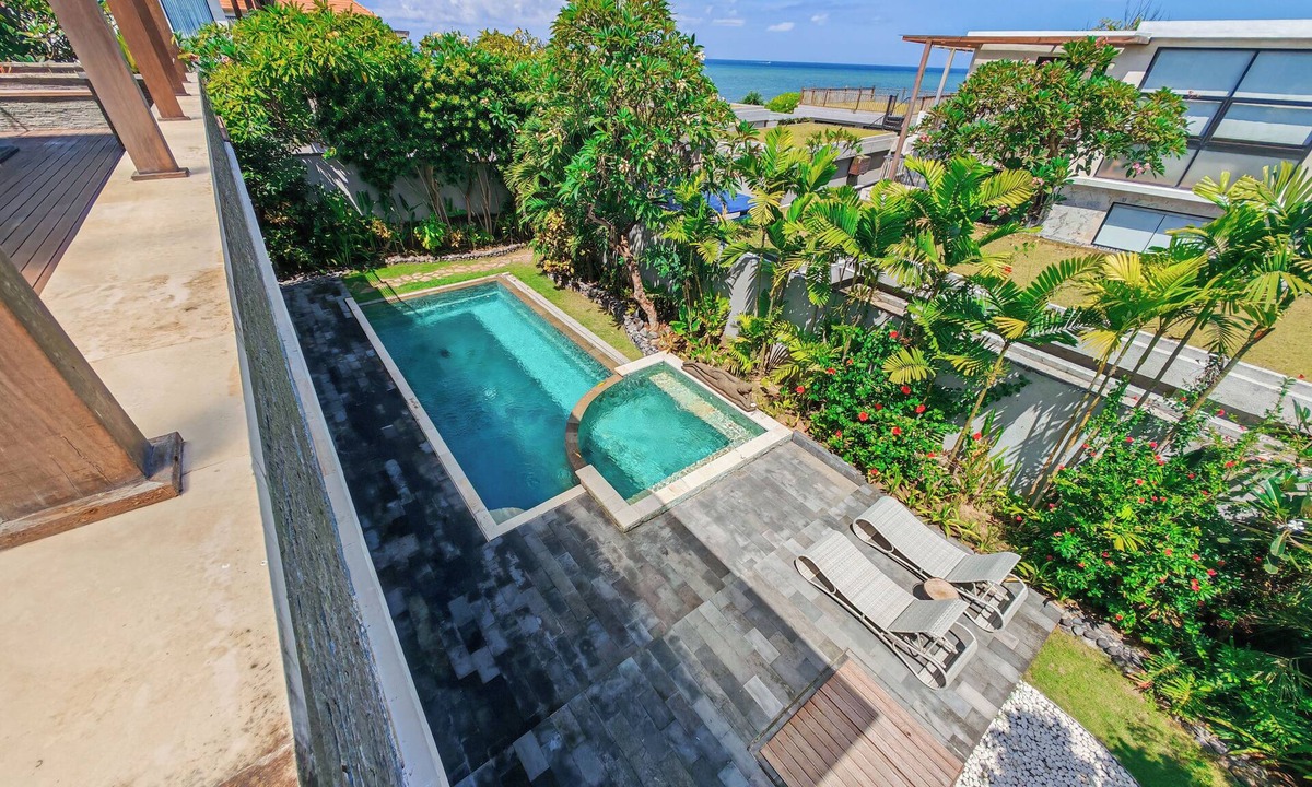 Abang Villa | Sukawati Beachside 2 Bedroom Villa Yudhistira Private Pool Ocean View Free Wifi