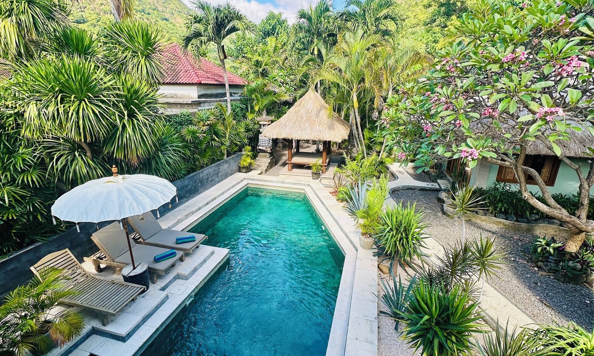 Amed Villa | Villa del Mar, Amed, Bali, Traditional Seaside Balinese 3-bedroom Villa in Amed