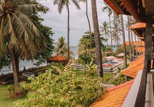 Double room with sea view at Bondalem Beach Club