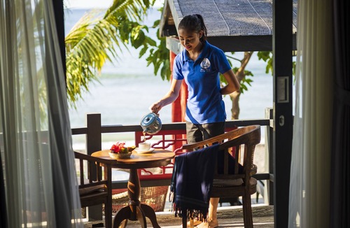 Purwakerti Cabin | Amed Lodge with seaview and diving spot