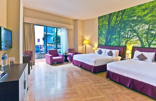 Raya Kuta Apartment | R 1019 Aman studio with WIFI, Daily Shuttle & GYM - Breakfast Inc