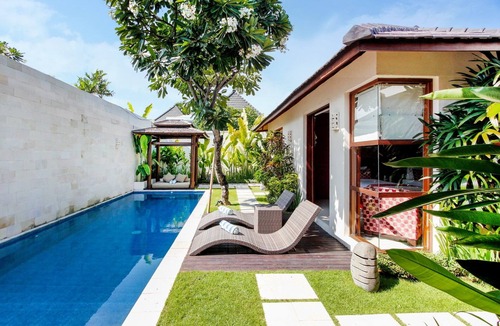 North Legian Villa | Superb! 2BR Villa In Legian! - 4Min Drive To Kuta Beach! W/Private Swimming Pool