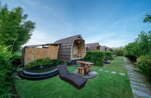 Toya Bungkah Cabin | Tegal Bamboo Cottages & Private Hot Spring