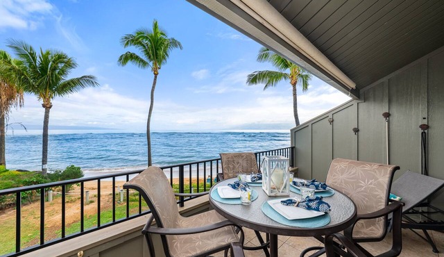 Spacious Oceanfront Condo in West Maui - Kahana Village 4