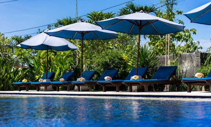 Mushroom Bay Villa | The cozy Lembongan garden view