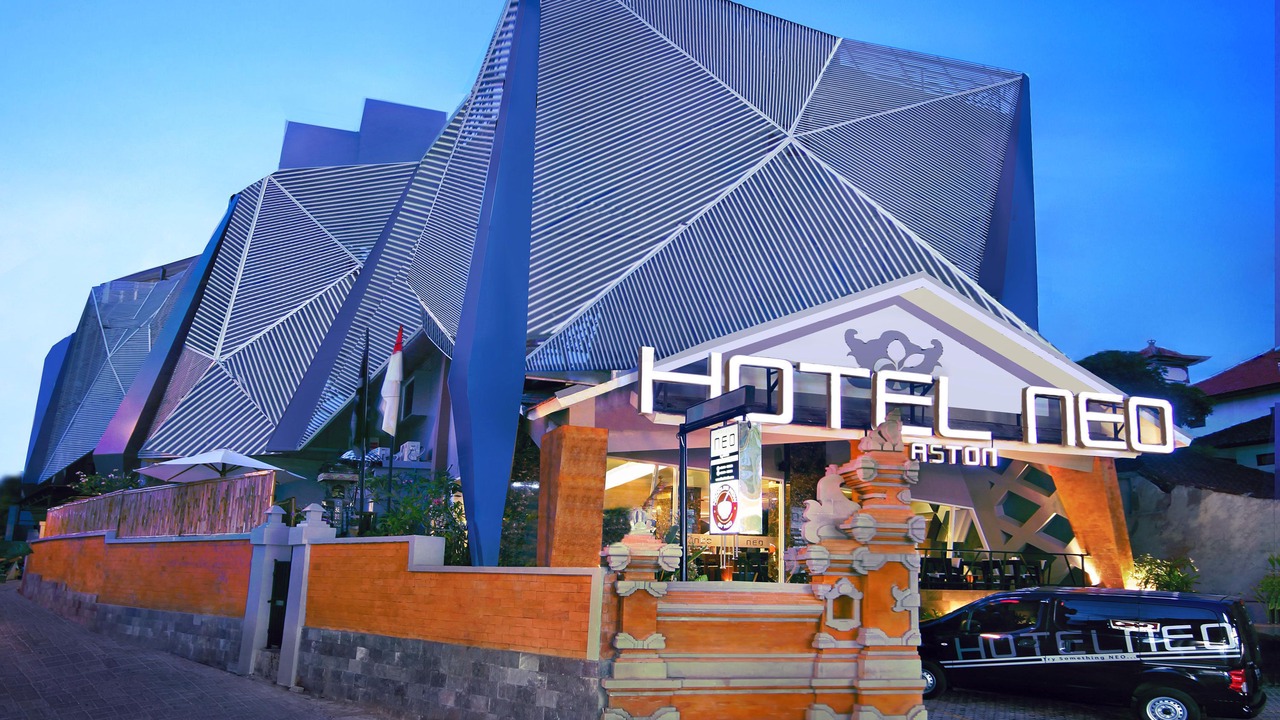 Photo of Buildings in Legian City-Centre